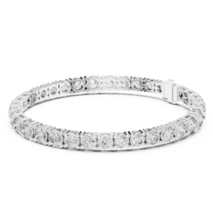 Multi-Size Diamond Tennis Bracelet