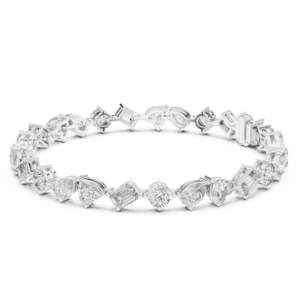 Multi-Shape Eternity Bracelet