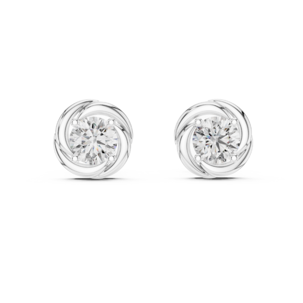 Swirl Round Studs