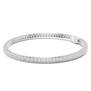 Oval Cascade Tennis Bracelet