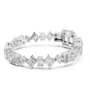 Prism Multi-Shape Eternity Bracelet
