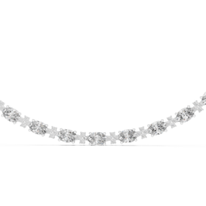 Oval Cascade Necklace