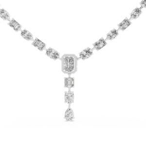 Multi-Shape Statement Necklace
